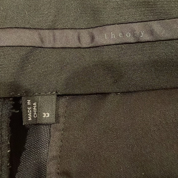 Theory - Men’s pants - navy/plaid - Tailored size 33 - Picture 2 of 8